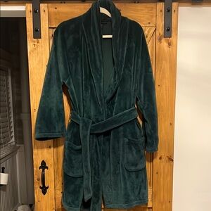 Victoria's Secret Green Plush Robe